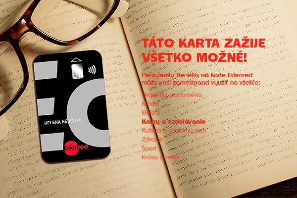 Nakúpte s Benefits knihy či vzdelávacie kurzy